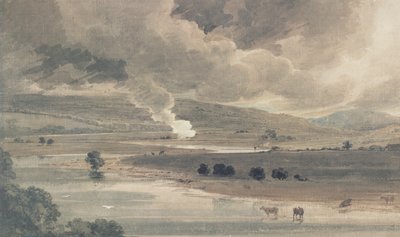 La rivière Wharfe, 1801 - Thomas Girtin